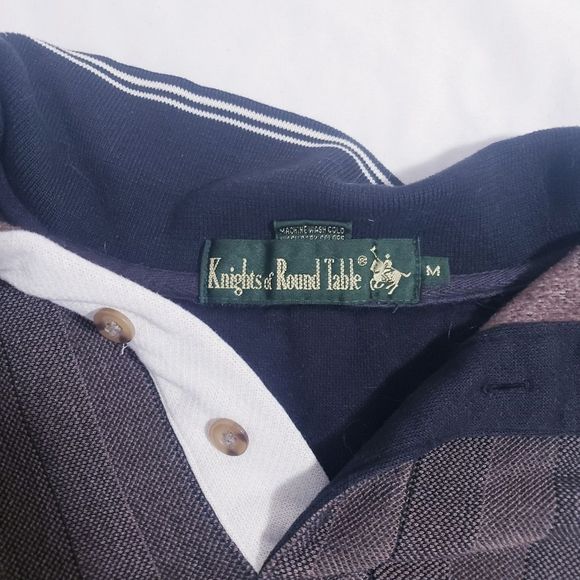 Knights of Round Table Retro Vintage 90s Long Sleeve Sweatshirt - Picture 11 of 11